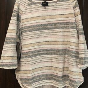Striped top, size 2xl